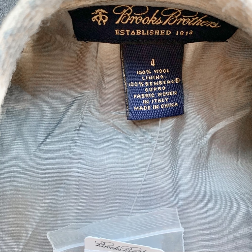 NWT Brooks Brothers Pleated Plaid Tartan Skirt - Picture 7 of 9